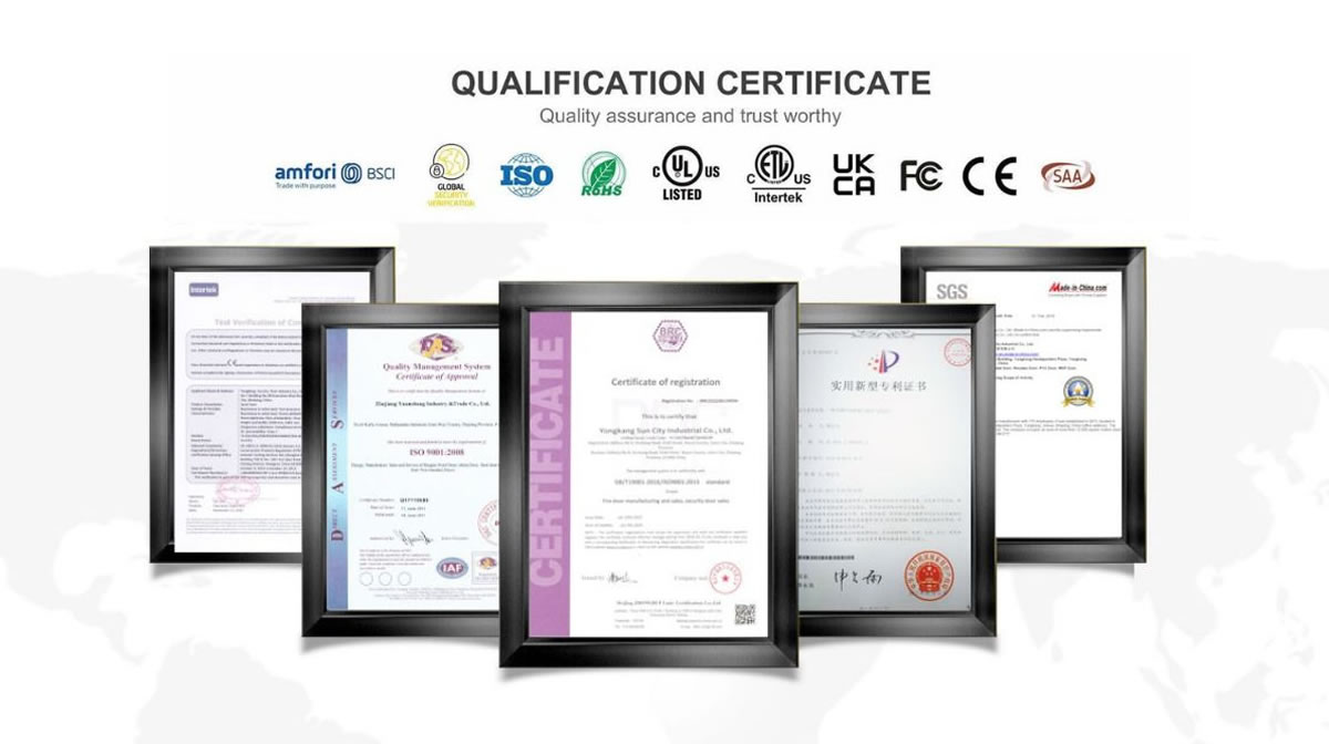 WPC Doors Certificate